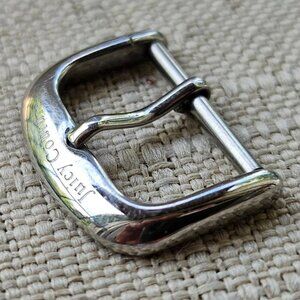 Juicy Couture Watch Strap Buckle Silver Tone Replacement Buckle Size 16mm